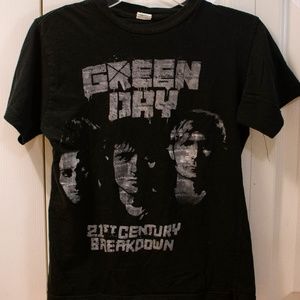 Vintage Green Day Band Tee